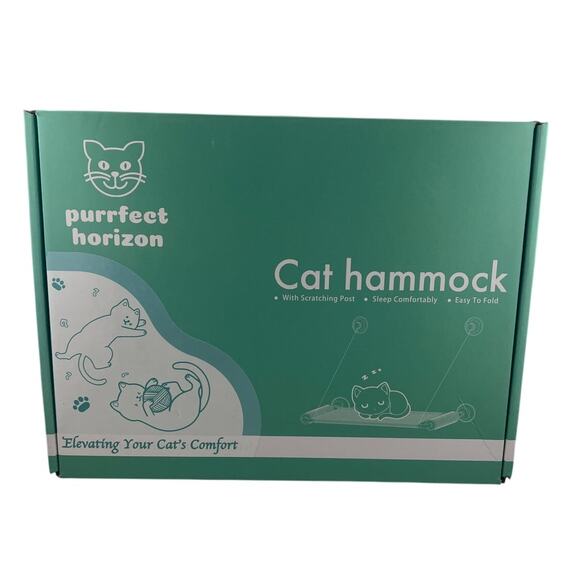 Cat Window Perch Indoor Cat Hammocks for Window 33 Ibs New - Picture 8 of 14